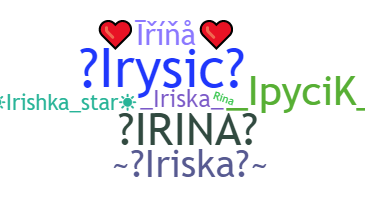 Přezdívka - Irina
