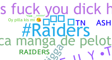Přezdívka - Raiders