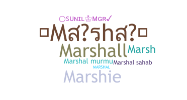 Přezdívka - Marshal