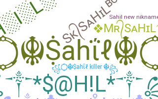 Přezdívka - Sahil