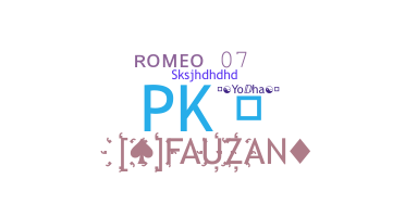 Přezdívka - Romeo07