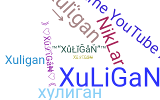 Přezdívka - Xuligan