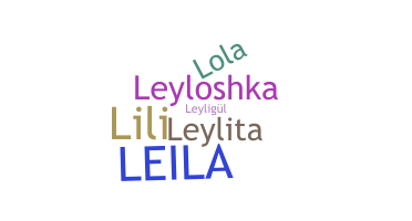 Přezdívka - Leyla