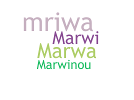 Přezdívka - Marwa