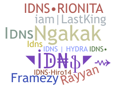Přezdívka - IDNS