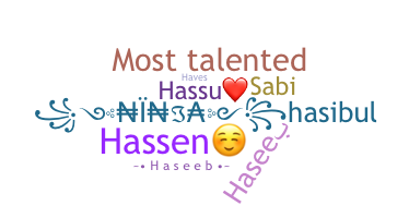 Přezdívka - Haseeb