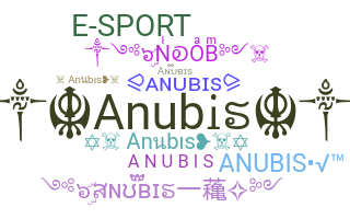 Přezdívka - Anubis
