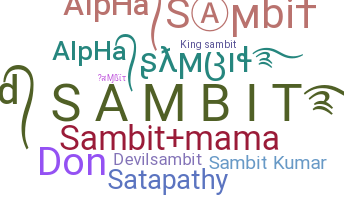 Přezdívka - Sambit
