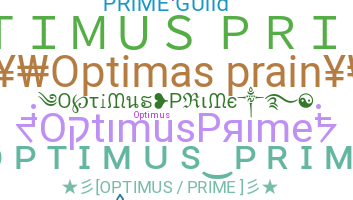 Přezdívka - OptimusPrime