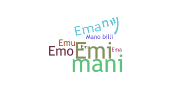 Přezdívka - Eman