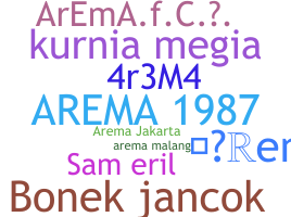 Přezdívka - Arema