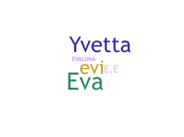 Přezdívka - Evita