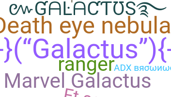 Přezdívka - Galactus