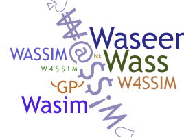 Přezdívka - Wassim