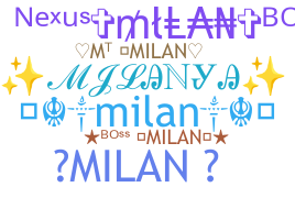 Přezdívka - Milan