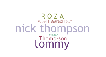 Přezdívka - Thompson
