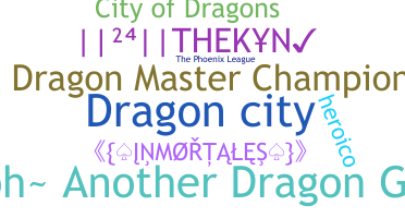 Přezdívka - dragoncity