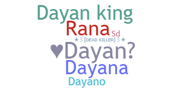 Přezdívka - Dayan