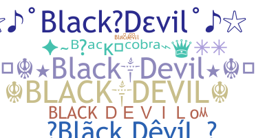 Přezdívka - blackdevil