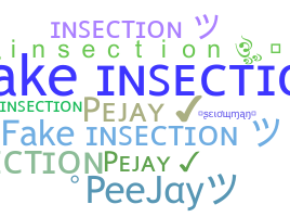 Přezdívka - insection