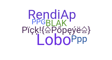 Přezdívka - ppp