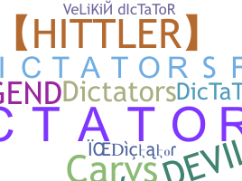 Přezdívka - Dictator