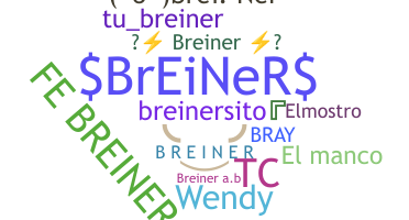 Přezdívka - Breiner