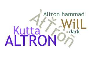 Přezdívka - Altron