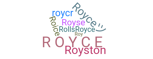 Přezdívka - Royce