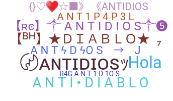 Přezdívka - Antidios