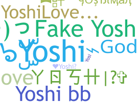 Přezdívka - Yoshi