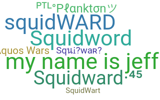 Přezdívka - Squidward