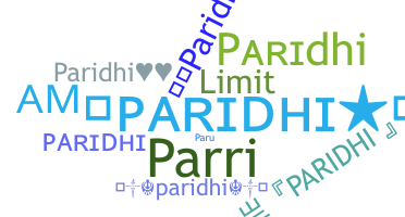 Přezdívka - Paridhi