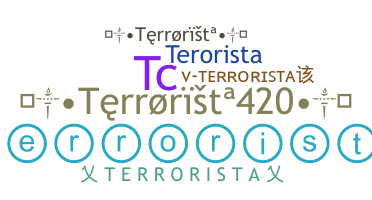 Přezdívka - terrorista