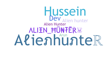 Přezdívka - alienhunter