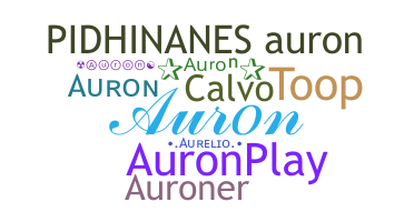 Přezdívka - Auron