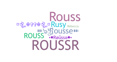 Přezdívka - Rousse