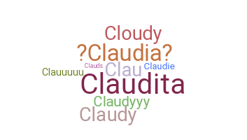 Přezdívka - Claudia