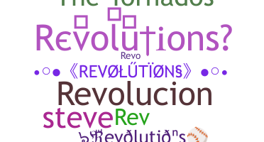 Přezdívka - Revolutions