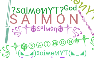 Přezdívka - Saimon