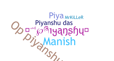 Přezdívka - Piyanshu