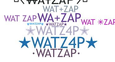 Přezdívka - watzap