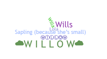 Přezdívka - Willow
