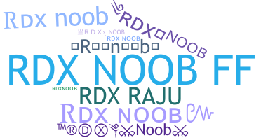 Přezdívka - RDXnoob