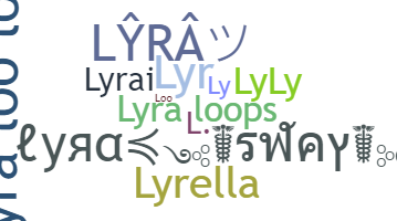 Přezdívka - Lyra