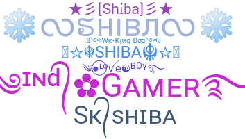 Přezdívka - Shiba